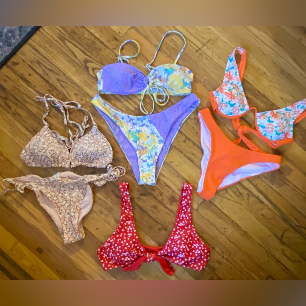 Shein & Arie Bikini Bathing Suits Bundle of 3 + Bonus Top